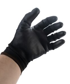 Black gloves