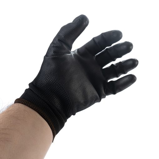 Black gloves